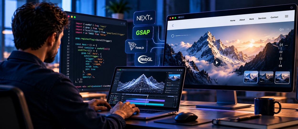 Interactive Website Development in 2026: How to Build Cinematic, Scroll-Driven and 3D Web Experiences